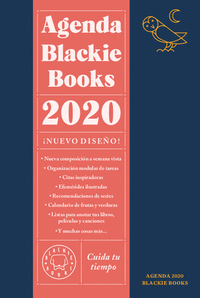 AGENDA BLACKIE BOOKS CUIDA TU TIEMPO 2020