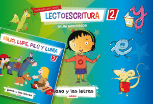 DANA Y LAS LETRAS, LECTOESCRITURA 2, EDUCACION INFANTIL (PAUTA MO