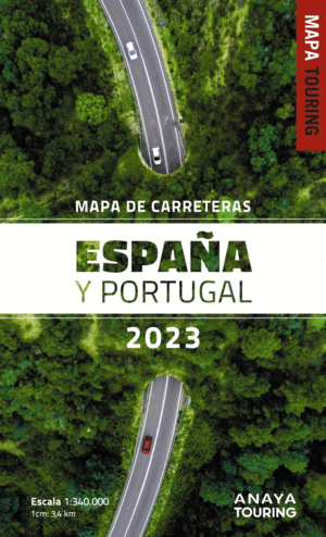 (2023).MAPA DE CARRETERAS DE ESPAÑA Y PORTUGAL 1:3