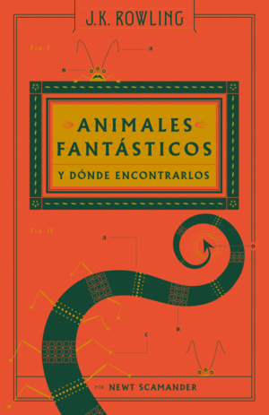 ANIMALES FANTASTICOS Y DONDE ENCONTRALOS (BIBLIOTECA HOGWAR